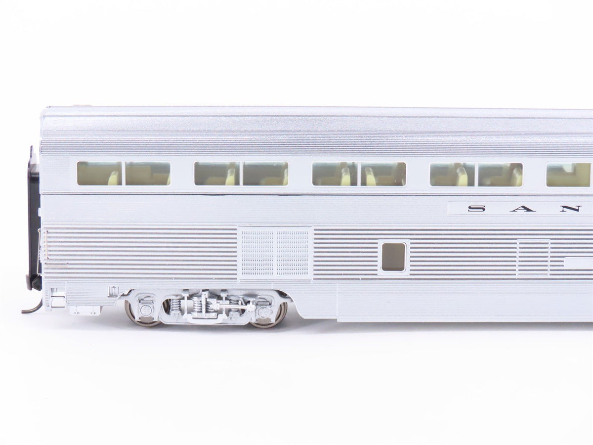 HO Scale Walthers 932-9760 ATSF Santa Fe 85&#39; Budd Hi-Level Coach Passenger Car