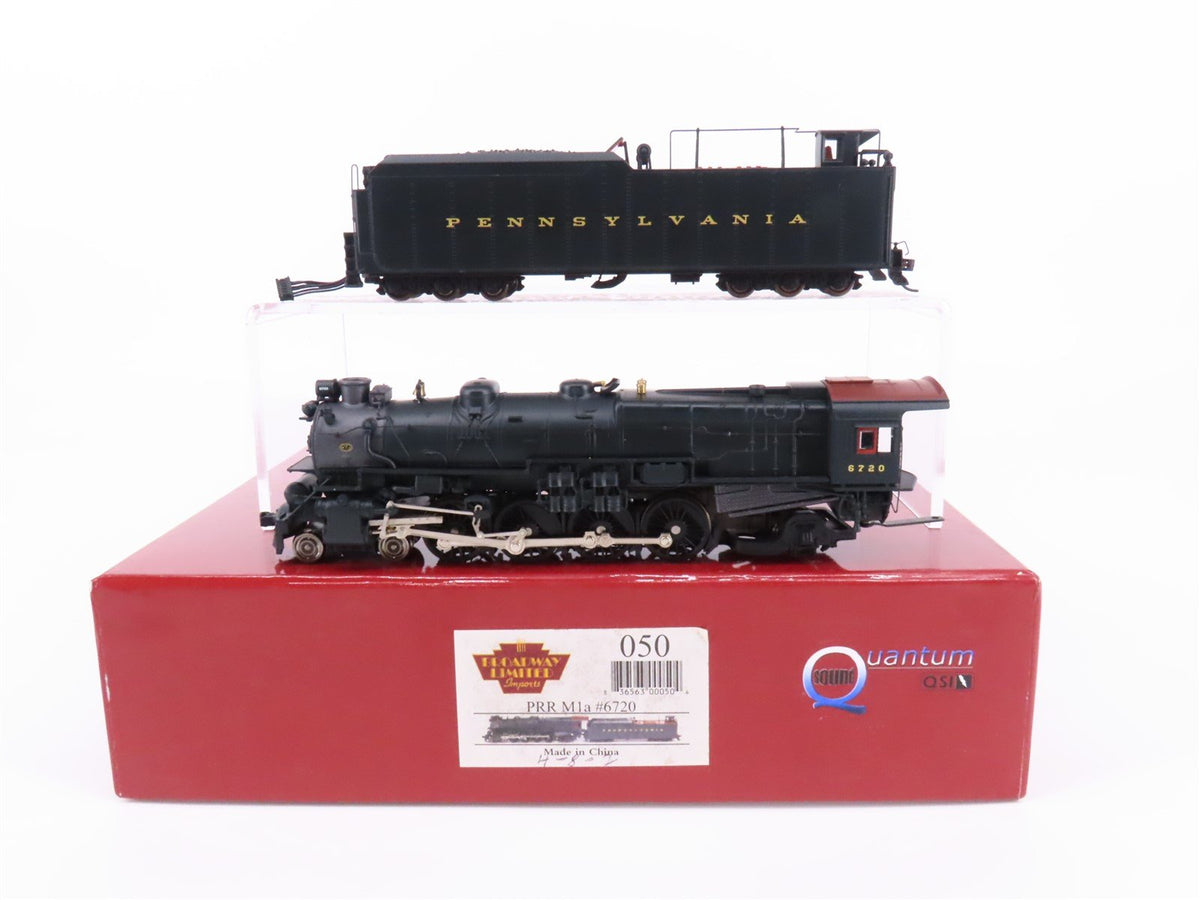 HO Broadway Limited BLI 050 PRR Pennsylvania 4-8-2 M1a Steam #6720 w/DCC &amp; Sound