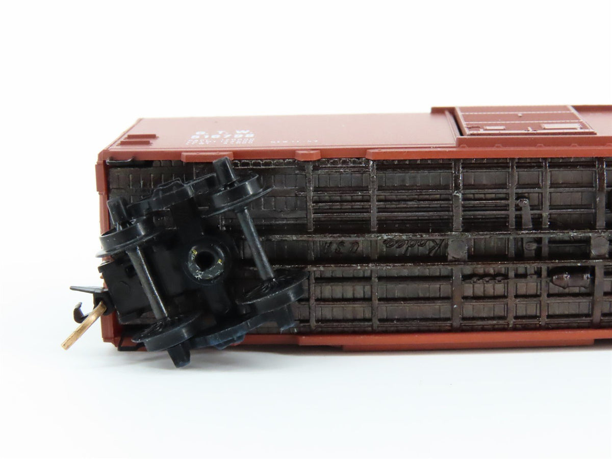 N Scale Kadee Micro-Trains MTL 20018 GTW Railroad 40&#39; Box Car #516798 Blue Label