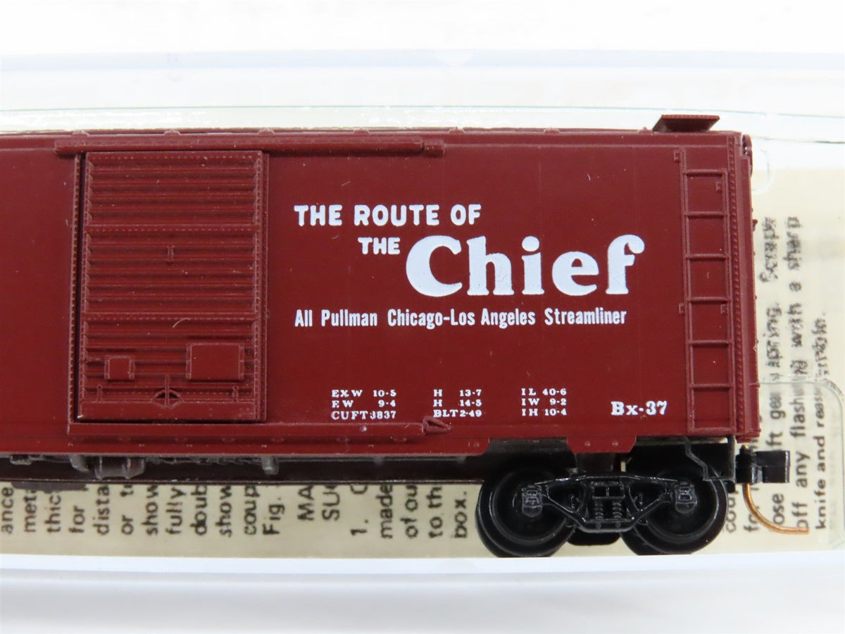 N Scale Kadee Micro-Trains MTL 20030 ATSF Santa Fe Chief 40&#39; Box Car #144699