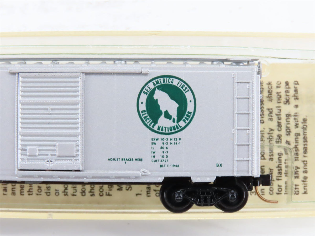 N Scale Kadee Micro-Trains MTL 20100 GN Great Northern 40&#39; Box Car #2499