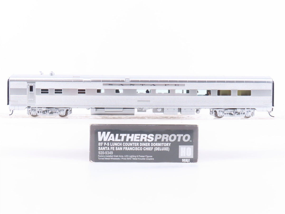 HO Walthers Proto 920-9349 ATSF Santa Fe 85&#39; Diner Dormitory Passenger Car