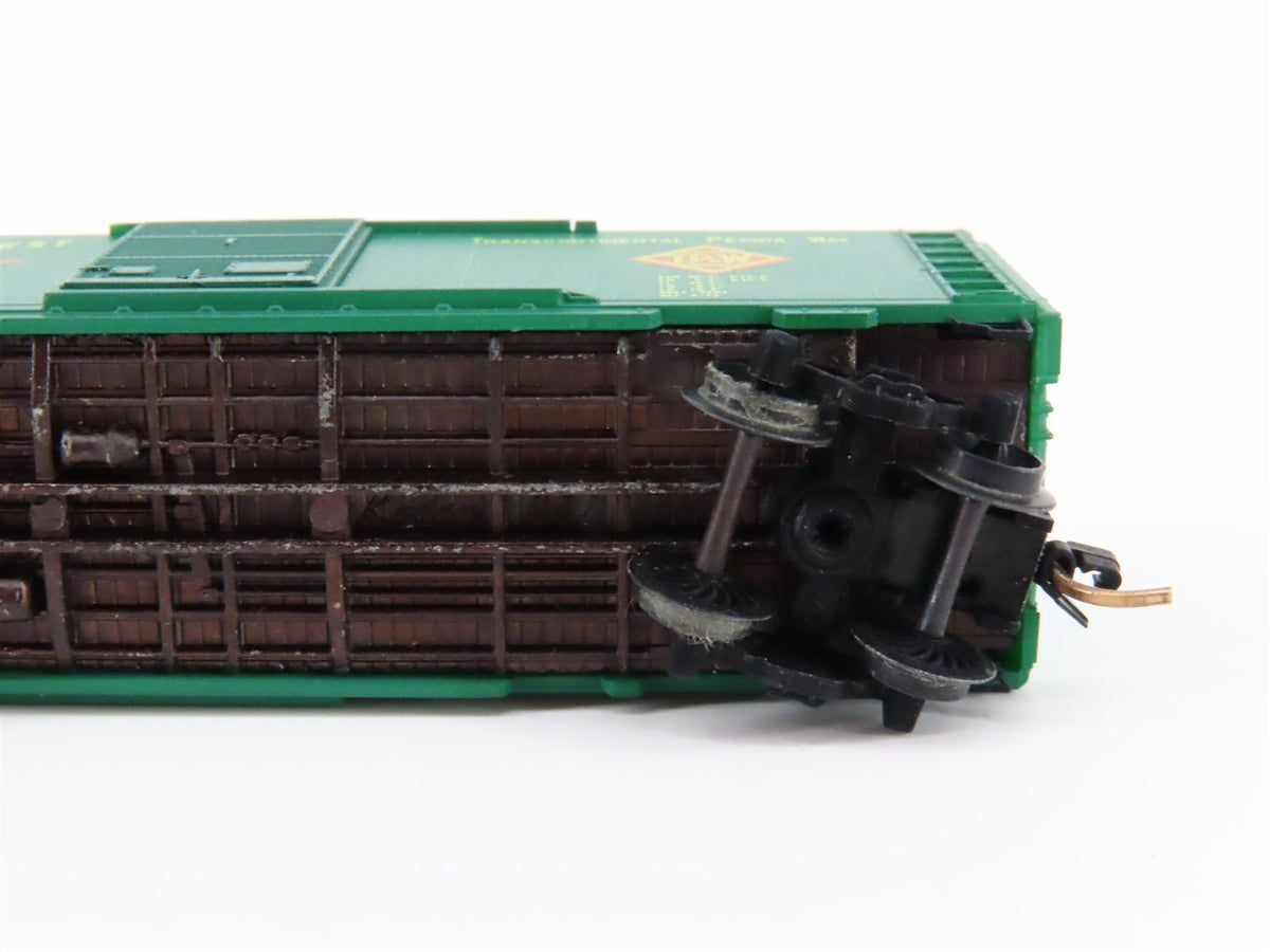 N Scale Kadee Micro-Trains MTL 20120 TP&amp;W Railroad 40&#39; Single Door Box Car #644