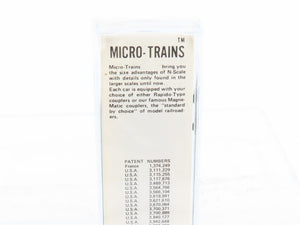 N Scale Kadee Micro-Trains MTL 20120 TP&W Railroad 40' Single Door Box Car #644