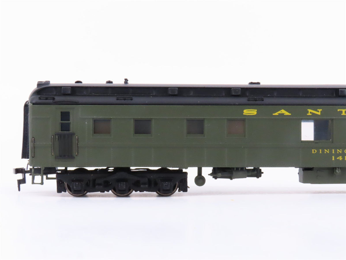 HO Scale Bachmann Spectrum 89314 ATSF Santa Fe Diner Passenger Car #1416