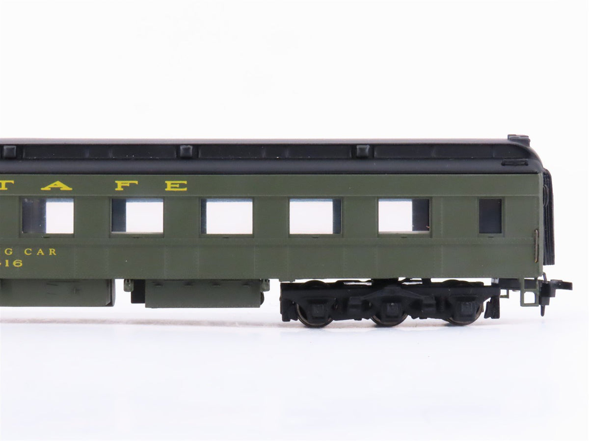 HO Scale Bachmann Spectrum 89314 ATSF Santa Fe Diner Passenger Car #1416