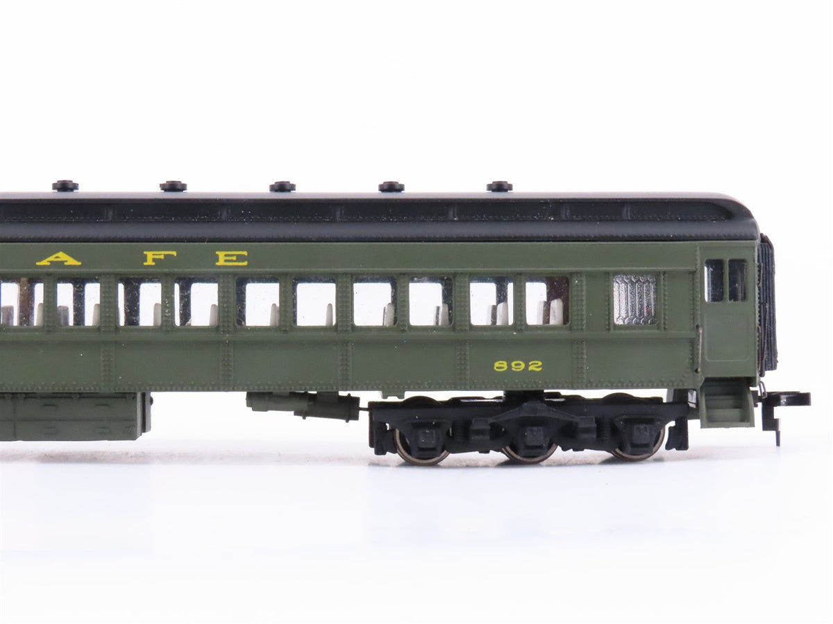 HO Scale Bachmann Spectrum 89315 ATSF Santa Fe Coach Passenger Car #892