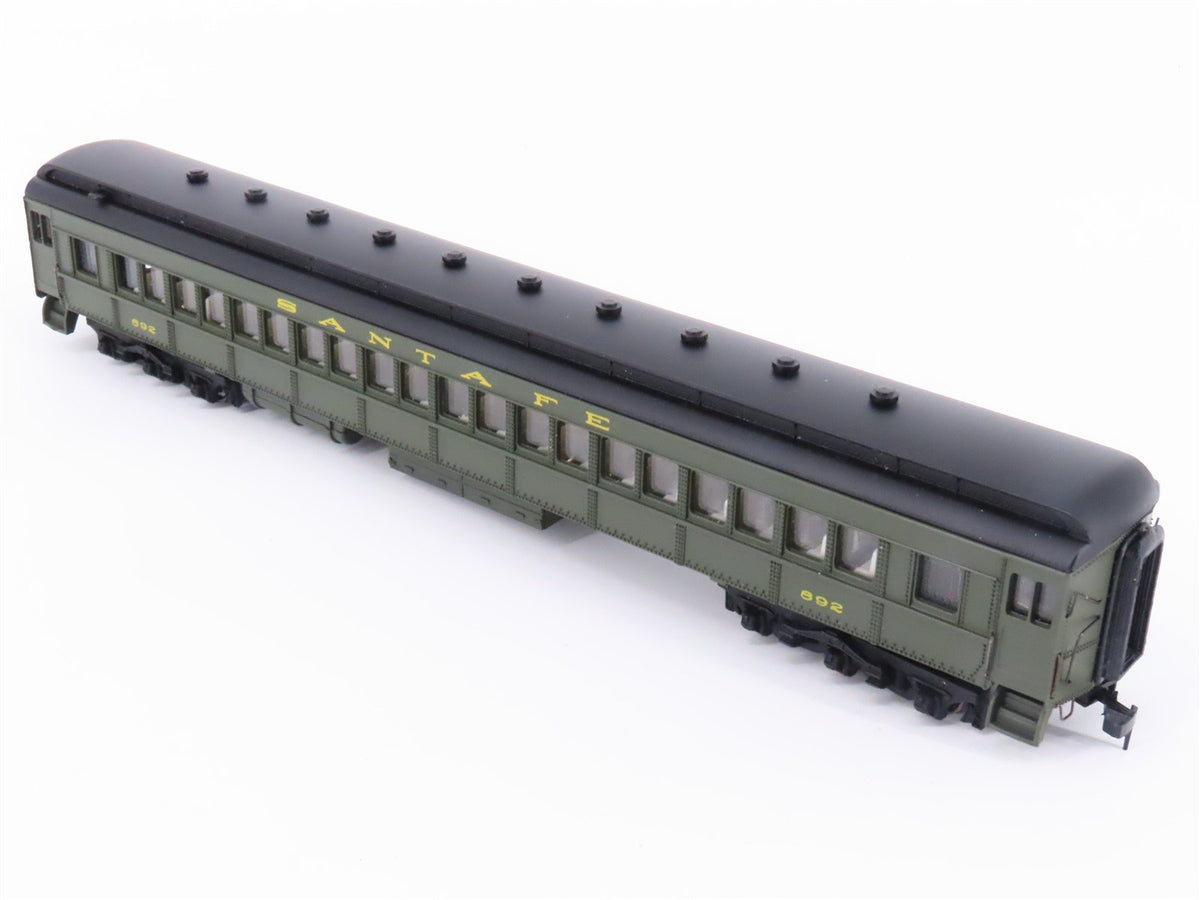HO Scale Bachmann Spectrum 89315 ATSF Santa Fe Coach Passenger Car #892