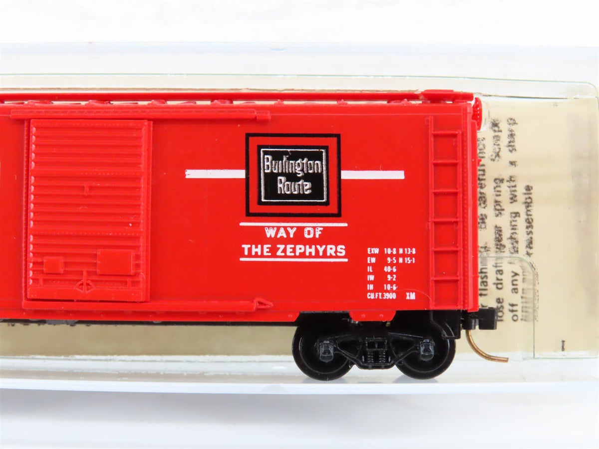 N Scale Kadee Micro-Trains MTL 20170 CB&amp;Q Burlington Route 40&#39; Box Car #62948