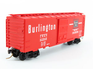 N Scale Kadee Micro-Trains MTL 20170 CB&Q Burlington Route 40' Box Car #62948