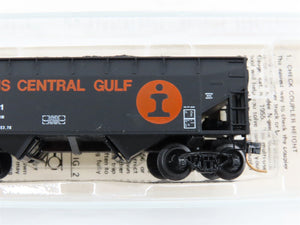 N Kadee Micro-Trains MTL 55142 ICG Illinois Central Gulf 2-Bay Hopper #322061