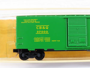 N Scale Kadee Micro-Trains MTL 20131 CB&Q Way Of The Zephyrs 40' Boxcar #37000