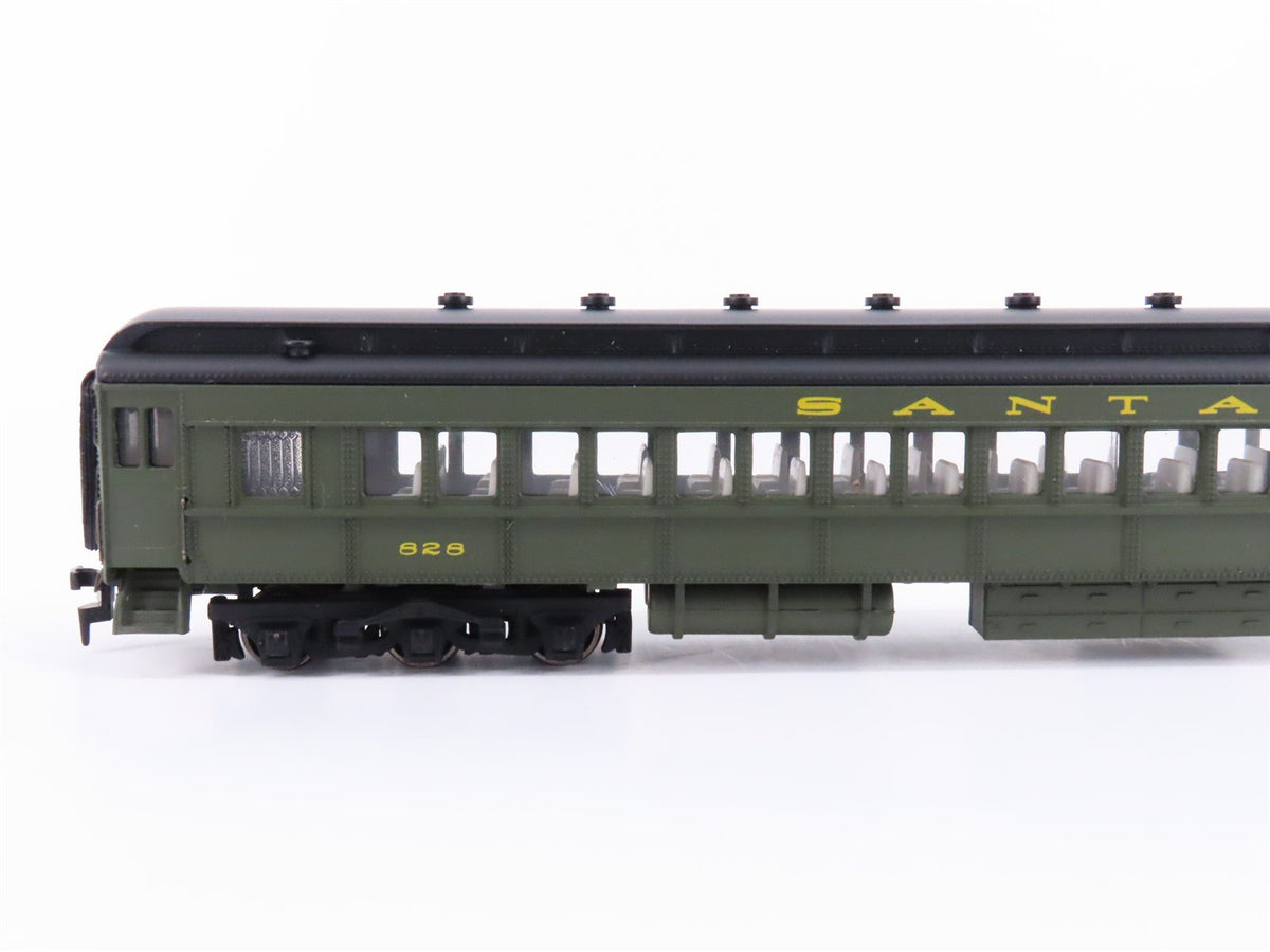 HO Bachmann Spectrum Heavyweight Coach, Combine, Diner, Obs Passenger 4-Car Set