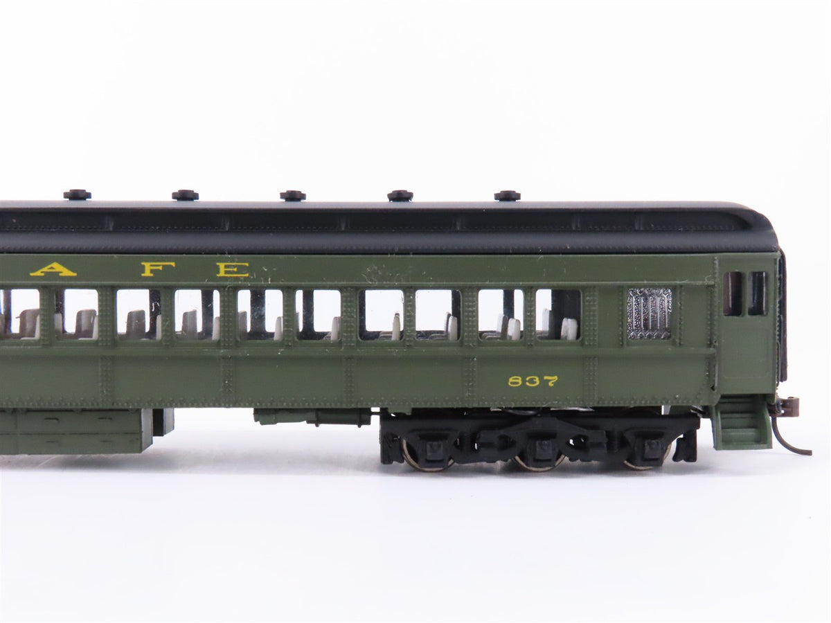 HO Bachmann Spectrum Heavyweight Coach, Combine, Diner, Obs Passenger 4-Car Set