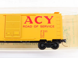 N Scale Kadee Micro-Trains MTL 20416 ACY Railroad Box Car #3340 - Blue Label