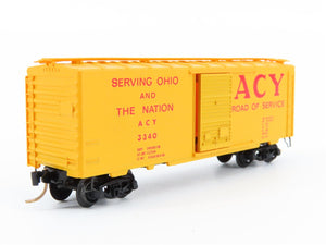 N Scale Kadee Micro-Trains MTL 20416 ACY Railroad Box Car #3340 - Blue Label