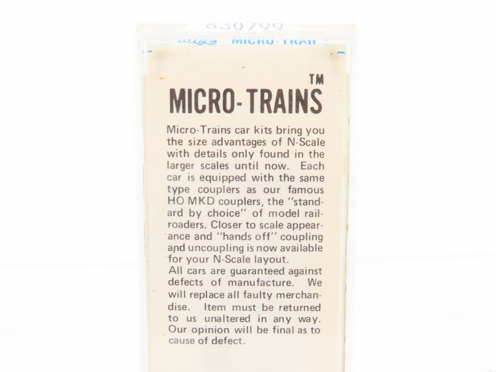 N Scale Kadee Micro-Trains MTL 20416 ACY Railroad Box Car #3340 - Blue Label