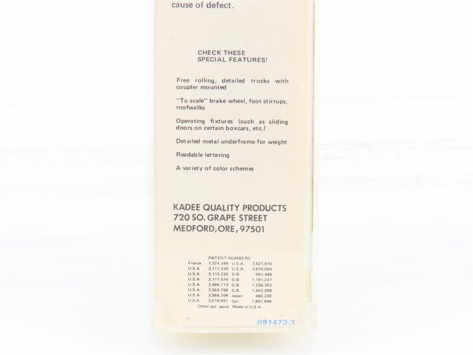 N Scale Kadee Micro-Trains MTL 20416 ACY Railroad Box Car #3340 - Blue Label