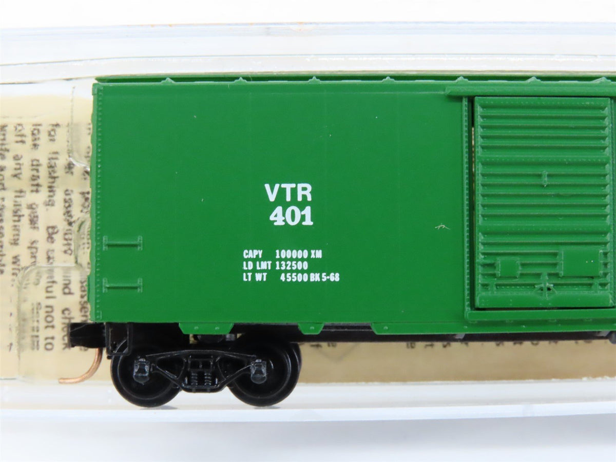 N Scale Kadee Micro-Trains MTL 20200 VTR Vermont Railway 40&#39; Box Car #401