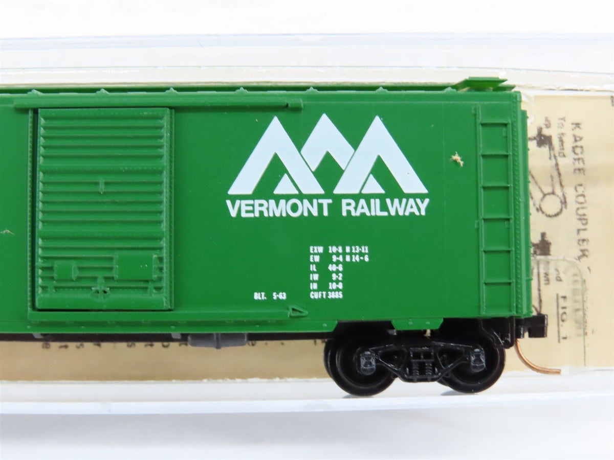 N Scale Kadee Micro-Trains MTL 20200 VTR Vermont Railway 40&#39; Box Car #401