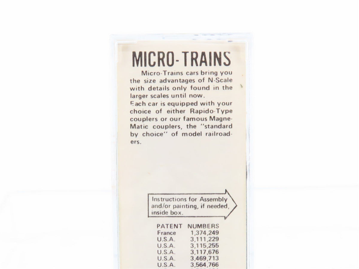 N Scale Kadee Micro-Trains MTL 20200 VTR Vermont Railway 40&#39; Box Car #401