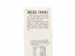 N Scale Kadee Micro-Trains MTL 20200 VTR Vermont Railway 40' Box Car #401