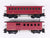 LOT of 8 HO Mantua PRR Pennsylvania Coach, Combine Passenger Cars