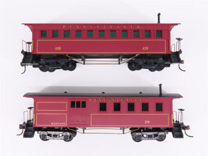 LOT of 8 HO Mantua PRR Pennsylvania Coach, Combine Passenger Cars