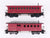 LOT of 8 HO Mantua PRR Pennsylvania Coach, Combine Passenger Cars