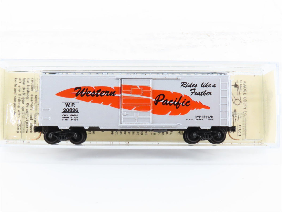 N Scale Kadee Micro-Trains MTL 20210 WP Western Pacific Feather Box Car #20826