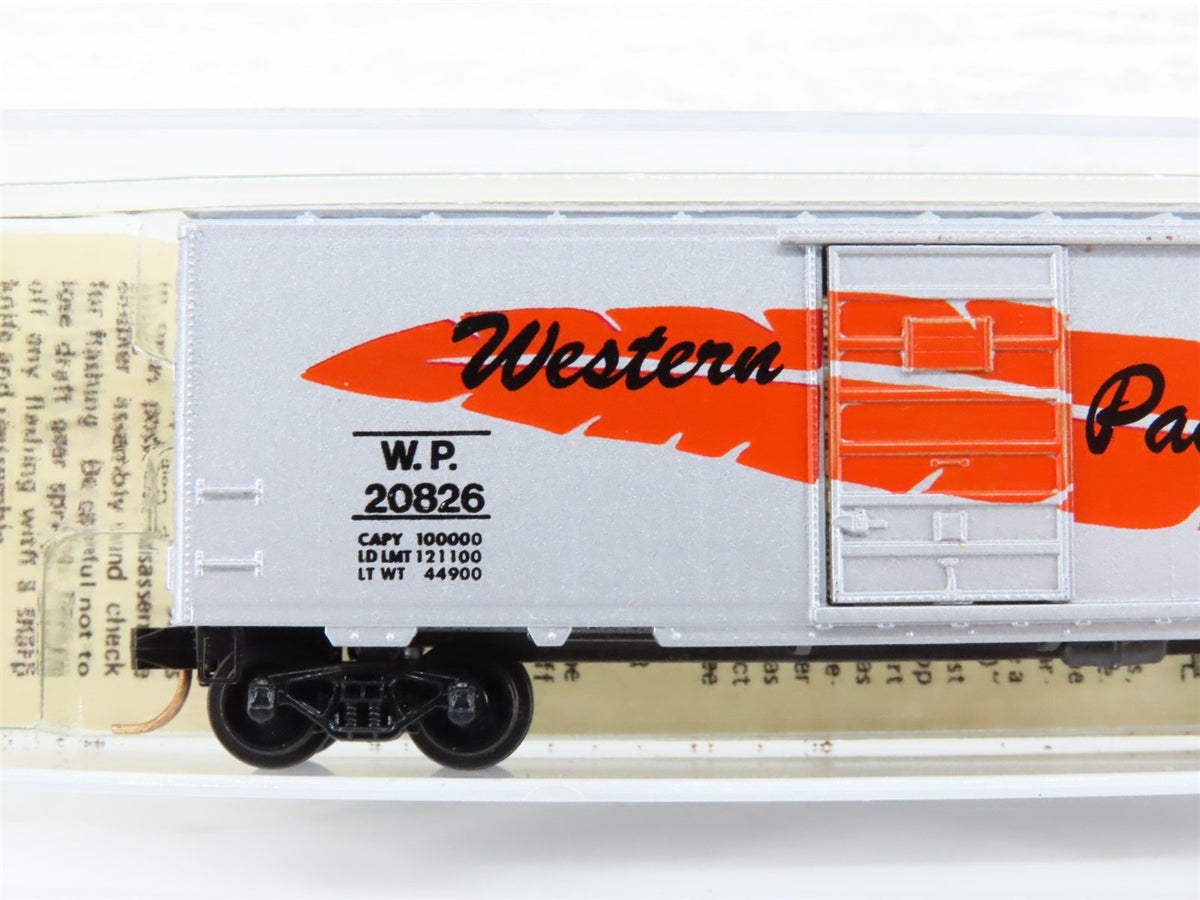 N Scale Kadee Micro-Trains MTL 20210 WP Western Pacific Feather Box Car #20826