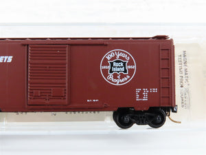 N Scale Kadee Micro-Trains MTL 20700 RI Rock Island Rockets 40' Box Car #48325