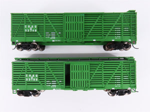 HO Scale Walthers Mainline 910-54501 CBQ Burlington 40' Wood Stockcar 6-Pack