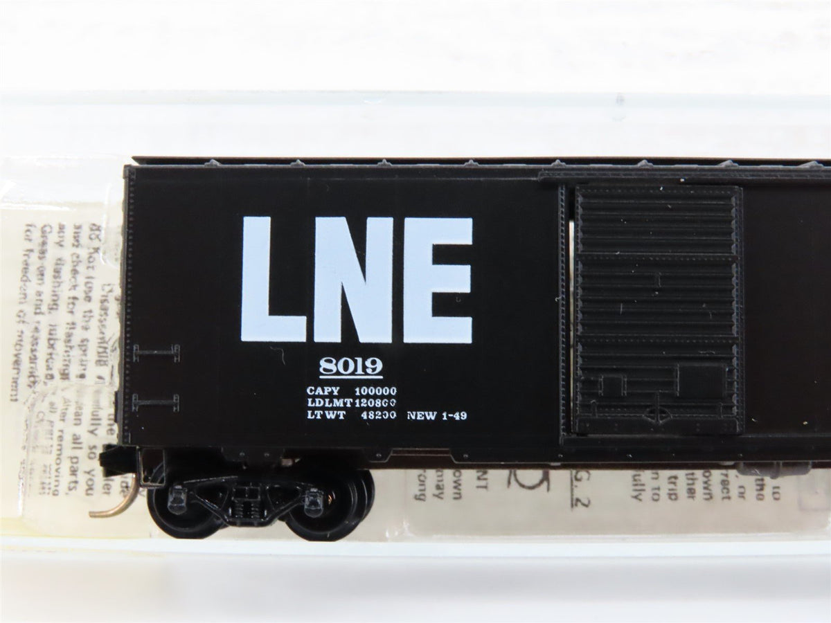 N Scale Kadee Micro-Trains MTL 20930 LNE Lehigh New England 40&#39; Box Car #8019