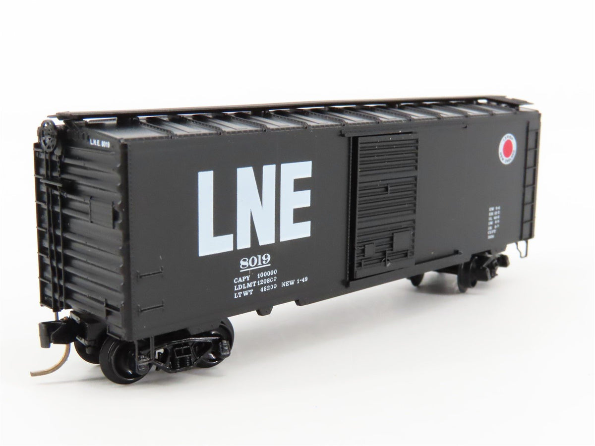 N Scale Kadee Micro-Trains MTL 20930 LNE Lehigh New England 40&#39; Box Car #8019