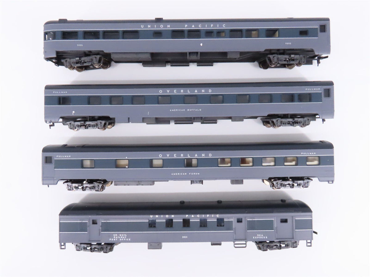 HO Scale Rivarossi 6941 UP Union Pacific 1930s RPO, Sleeper Passenger 4-Cars