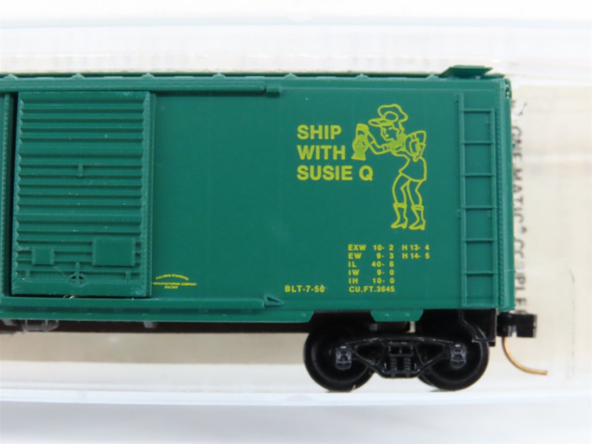 N Scale Kadee Micro-Trains MTL 20300 NYSW Susquehanna &quot;Susie-Q&quot; 40&#39; Box Car #501