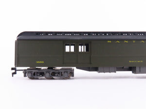 HO Scale Rivarossi 6914 ATSF Santa Fe Baggage, Diner, Combine Passenger 4-Cars