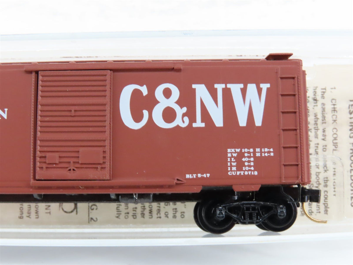 N Scale Kadee Micro-Trains MTL 20270 CNW Chicago North Western 40&#39; Box Car #7658