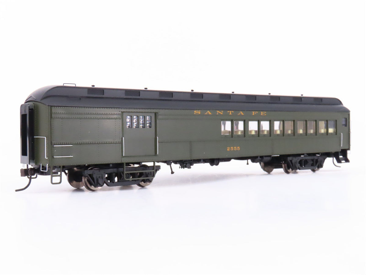 HO Scale Rivarossi HR4212 ATSF Santa Fe 60&#39; Combine Passenger Car #2555