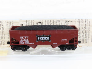 N Scale Kadee Micro-Trains MTL 55180 SL-SF Frisco 2-Bay Open Hopper #91735