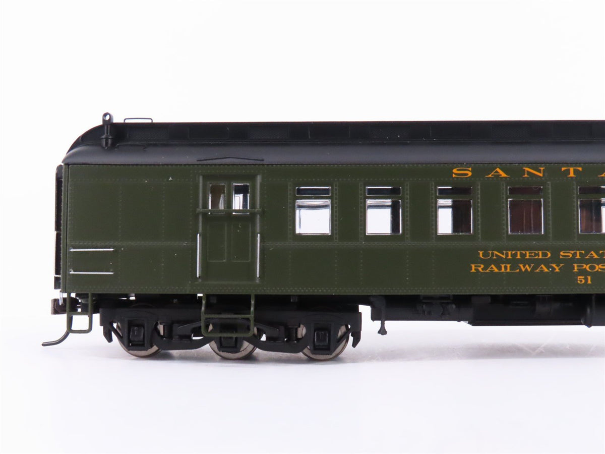 HO Scale Rivarossi HR4213 ATSF Santa Fe 60&#39; RPO Passenger Car #51