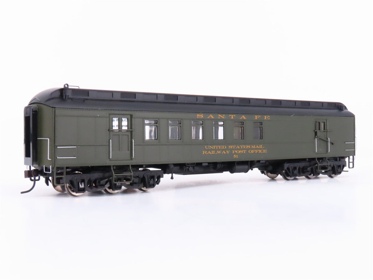 HO Scale Rivarossi HR4213 ATSF Santa Fe 60&#39; RPO Passenger Car #51