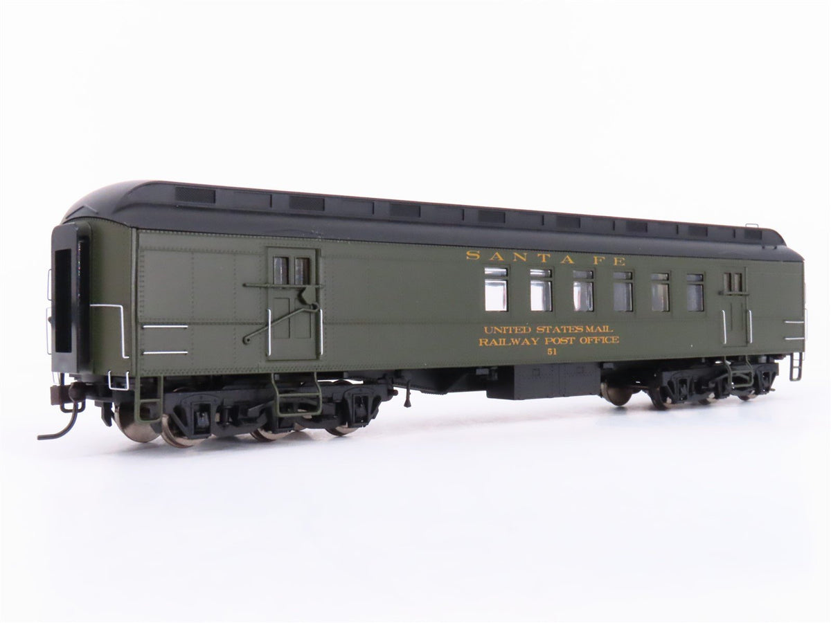 HO Scale Rivarossi HR4213 ATSF Santa Fe 60&#39; RPO Passenger Car #51