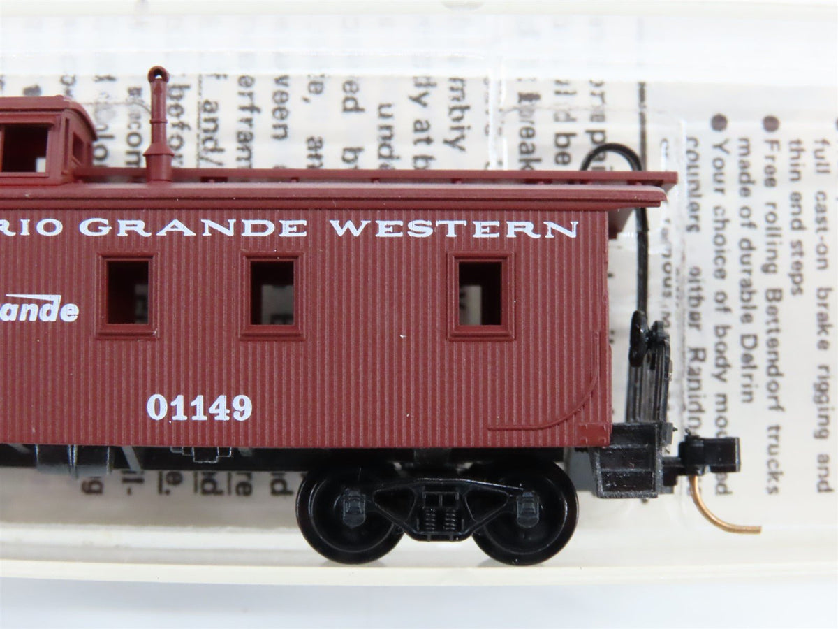 N Scale Kadee Micro-Trains MTL 50110 D&amp;RGW Rio Grande 34&#39; Wood Caboose #01149