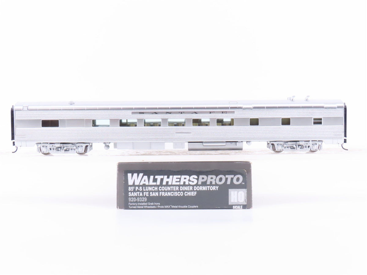 HO Walthers Proto 920-9329 ATSF Santa Fe 85&#39; P-S Diner Dormitory Passenger Car