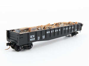 N Scale Kadee Micro-Trains MTL 46050 WP Western Pacific Gondola #6606 w/ Load