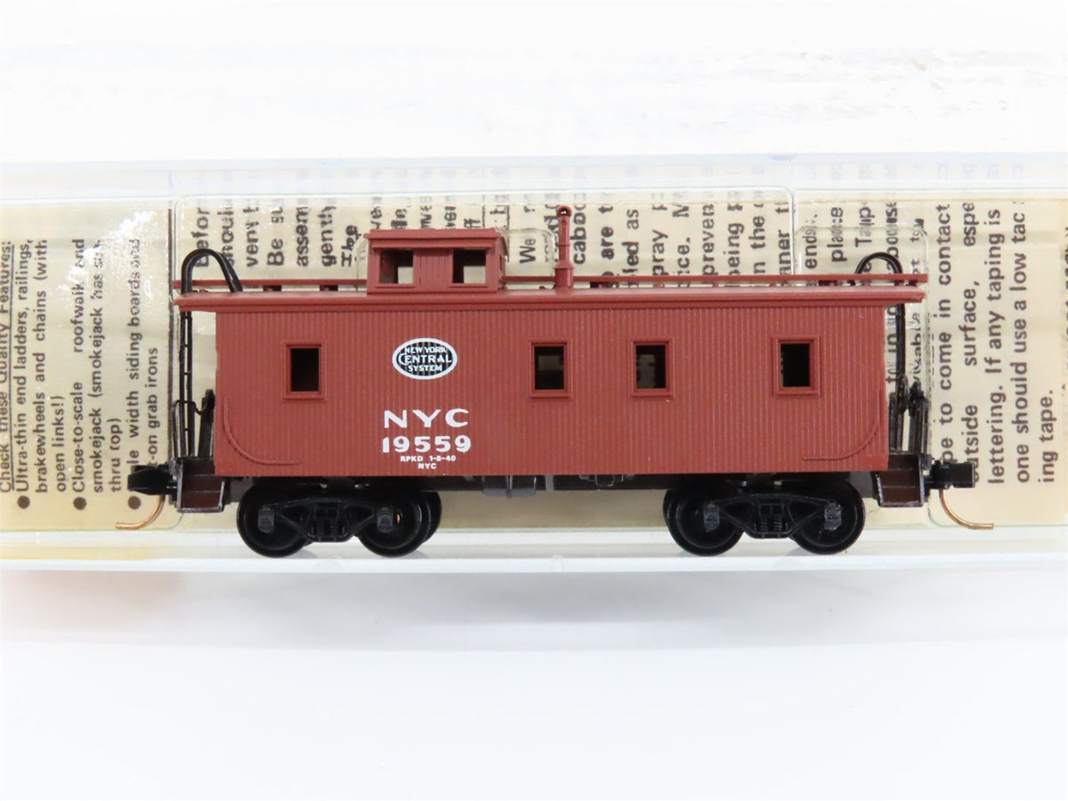 N Scale Kadee Micro-Trains MTL 50060 NYC New York Central 34&#39; Caboose #19559