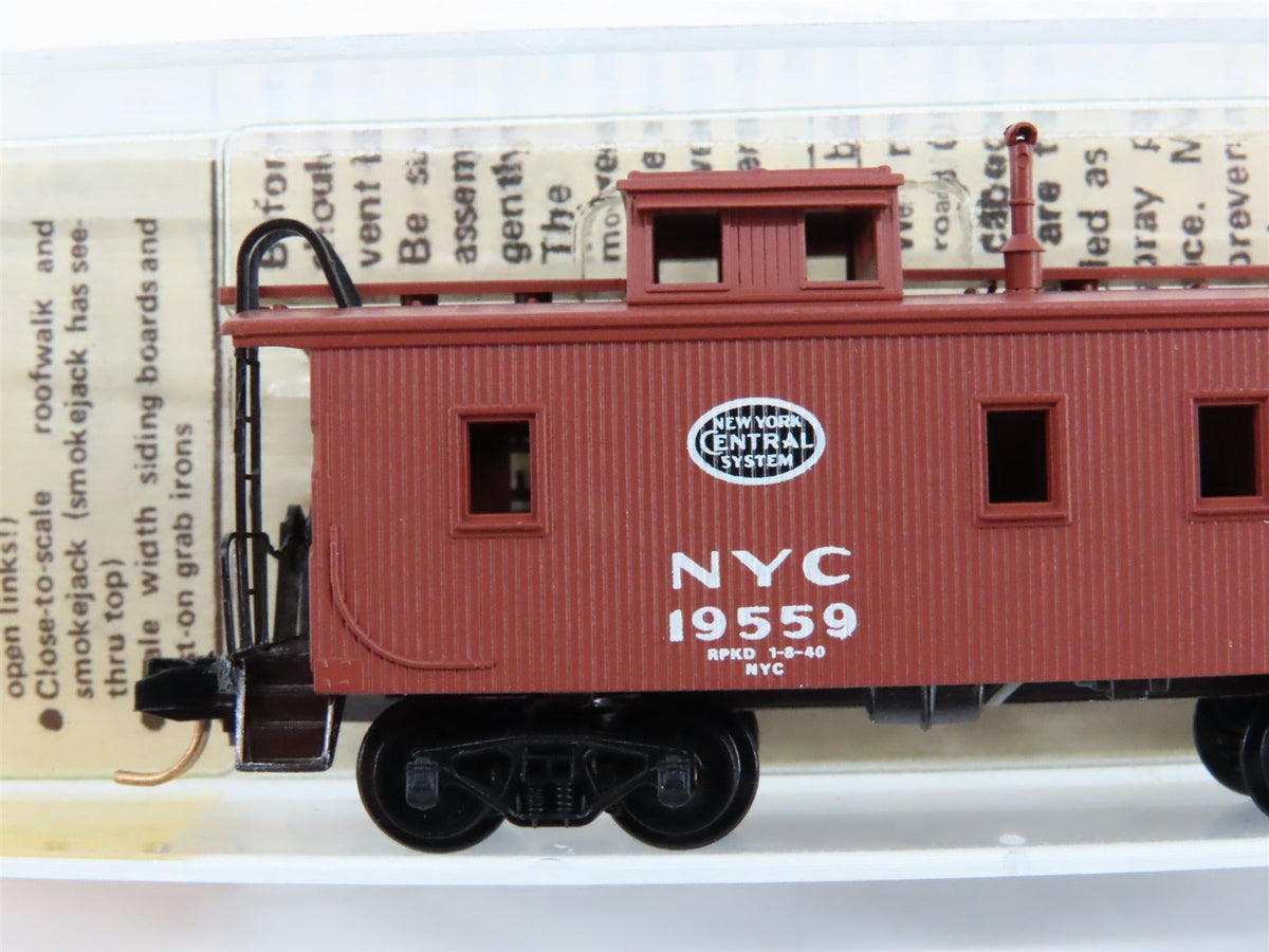 N Scale Kadee Micro-Trains MTL 50060 NYC New York Central 34&#39; Caboose #19559