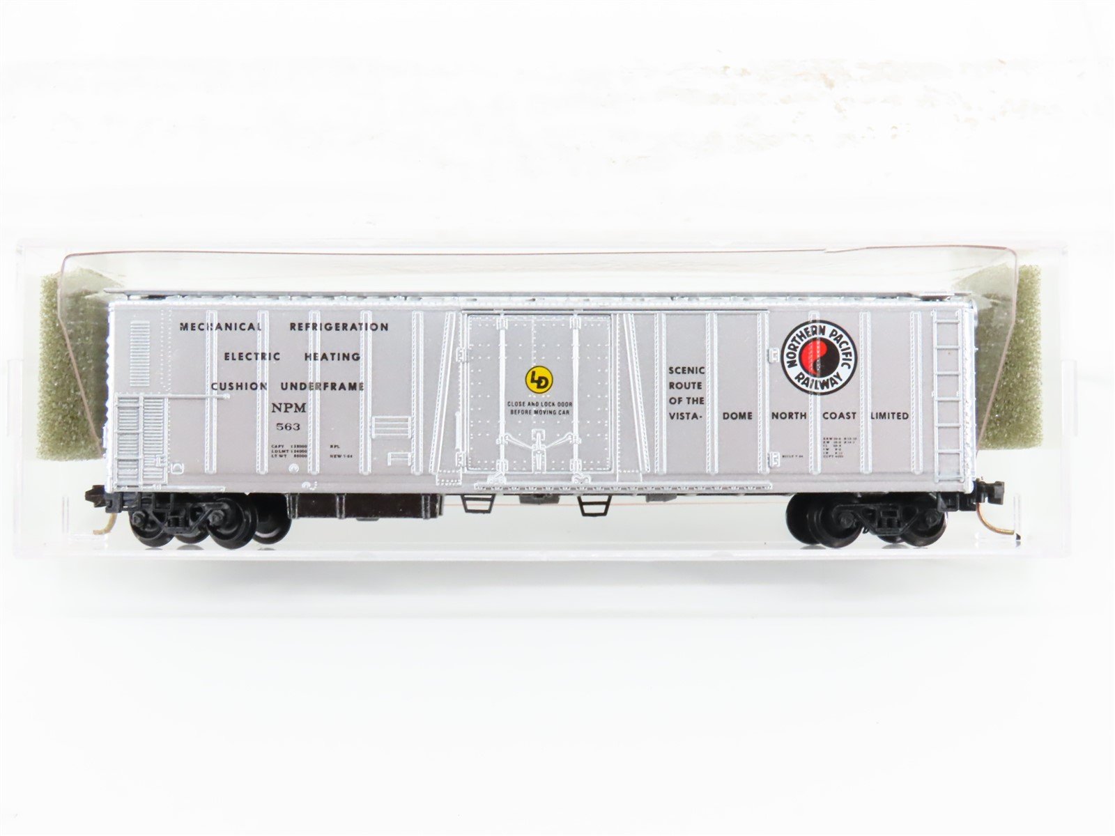 N Scale Micro-Trains MTL NPM Northern Pacific Railroad Mechanical Reefer #563